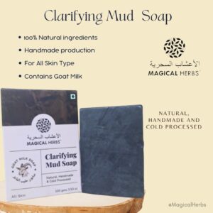 Clarifying Mud Goat Milk Soap by Magical Herbs